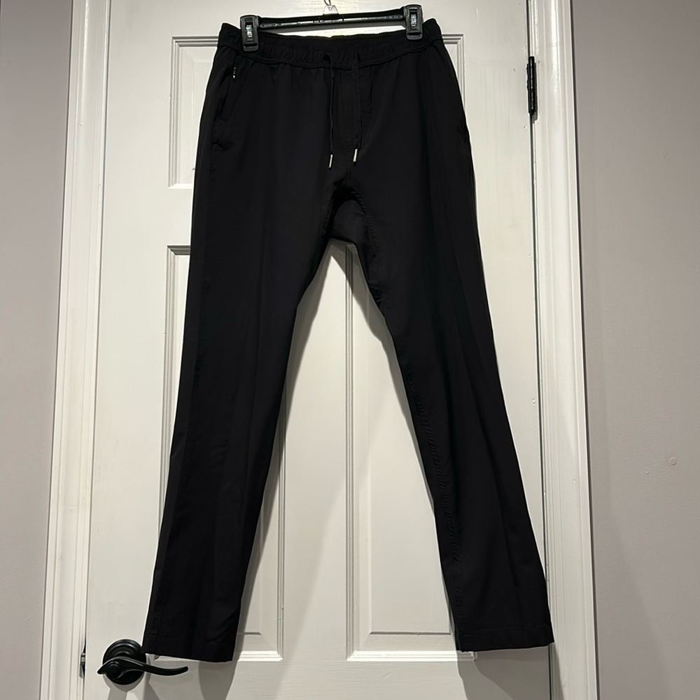 10 tree eco pants, 90% recycled polyester. WEAR YOUR IMPACT! y.